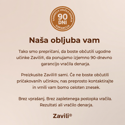 ZAVILI® Cejlonski cimet 12:1 z MCT oljem — 30 kapsul